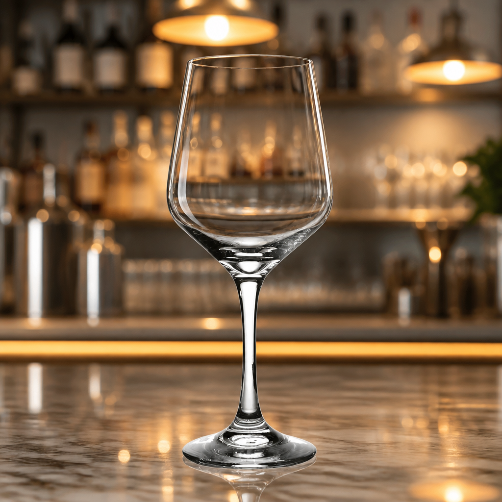 Commercial Wine Glasses 550ml 12 Pack Durable Stemware Set