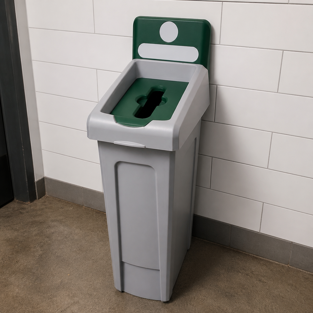 87Ltr Commercial Mixed Recycling Station Waste Bin