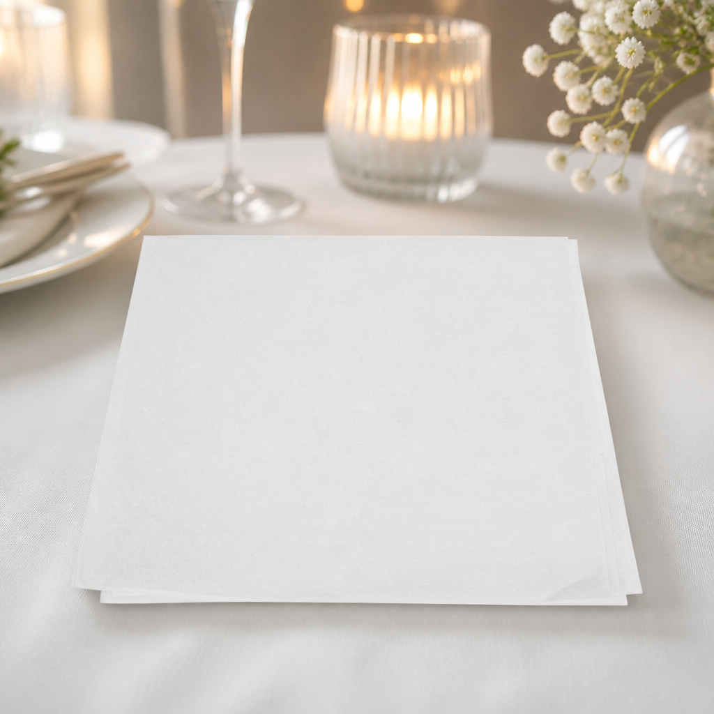 Commercial Paper Napkins 330x330mm 1-Ply 5000 Pack