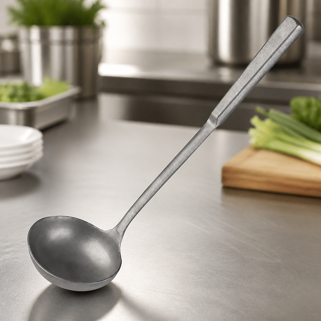 60ml Commercial Soup Ladle for Precise Dosing and Serving
