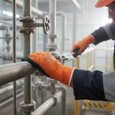 Professional Double Dipped Latex Gloves for Cold Environments - HydraTherm Fully Coated with Superior Grip and Comfort