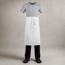 Commercial Staff Apron White 900mm x 800mm Cotton Blend