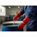 Premium Heavy Duty PVC Gauntlet Gloves 450mm with Phthalate-Free Coating and Superior Abrasion Resistance