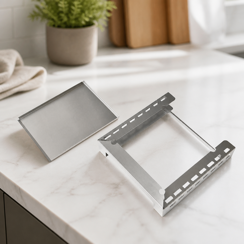 Commercial Oven Plinth and Crumb Tray Kit for Efficient Cleaning