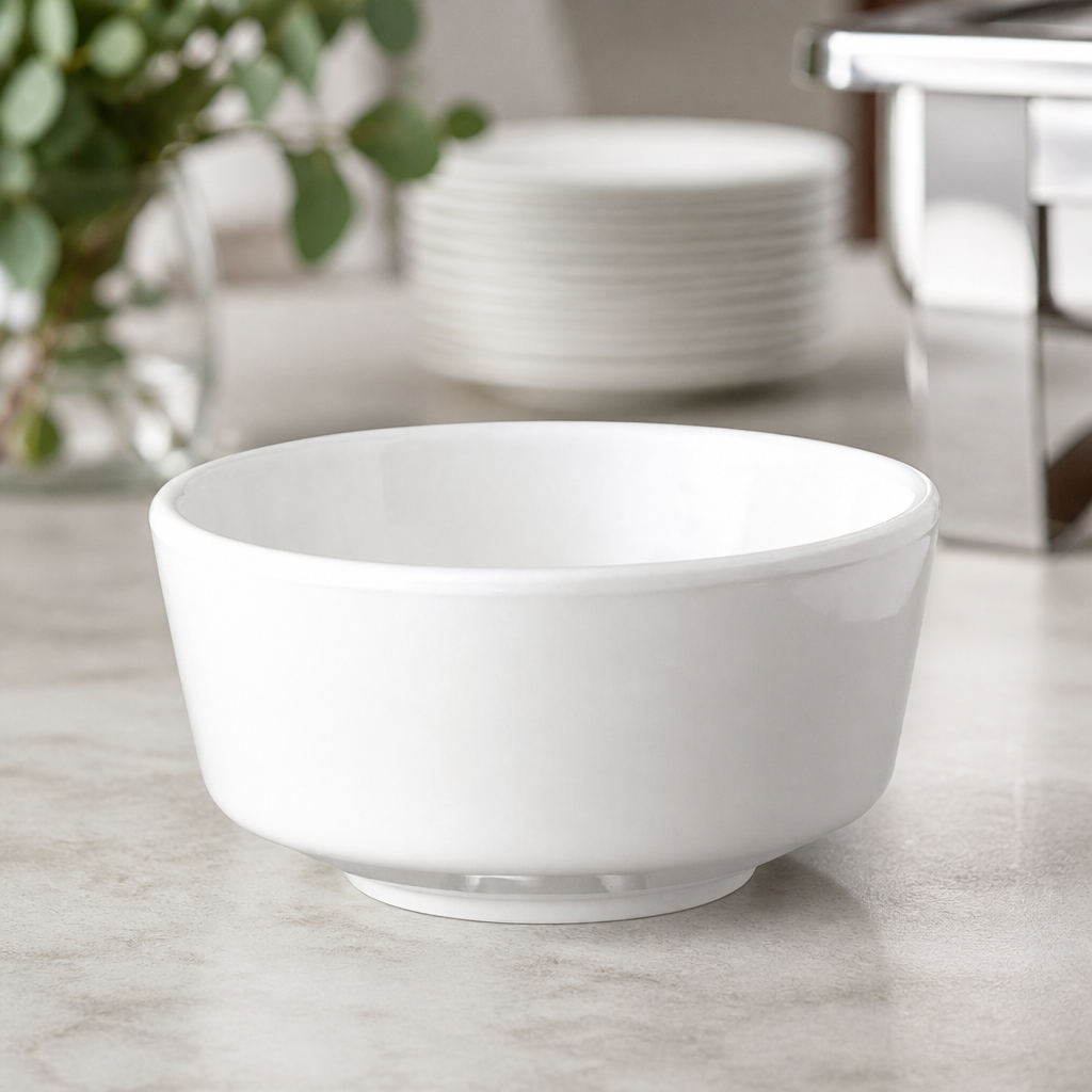 Commercial Melamine Float Bowl 130mm 450ml Dishwasher Safe