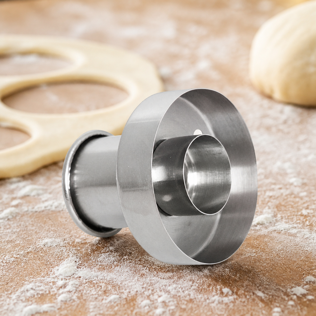 30mm stainless steel commercial doughnut cutter tool