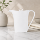 Commercial Oval Coffee Pots 511ml - 6 Pack Fine Dining Porcelain