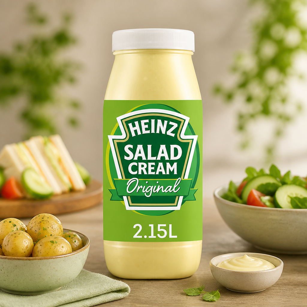 Bulk Salad Cream 2.15L for commercial catering use