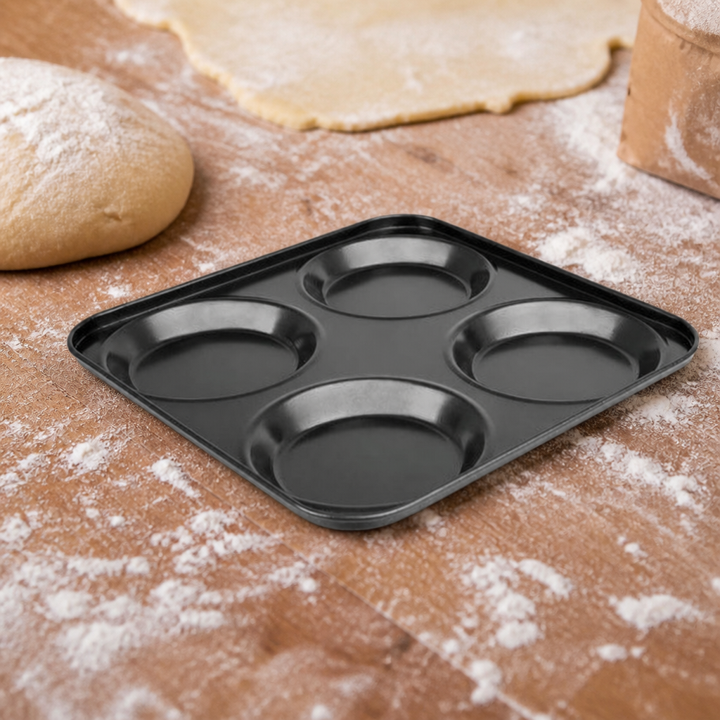 Commercial Non-Stick Pudding Tray with 4 cup capacity