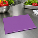 Small Purple Allergen Chopping Board 305x229mm Commercial Use