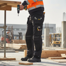Premium Heavy Duty Cargo Work Trousers with Multiple Pockets and Knee Pad Pockets for Enhanced Durability and Protection