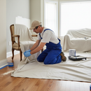 Premium Heavy Duty Cotton Twill Dust Sheet 12' x 9' for Versatile Protection and Coverage