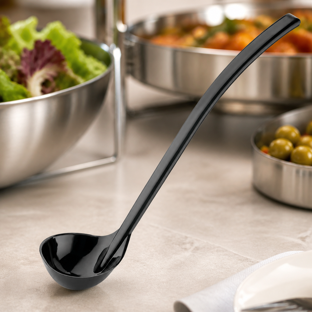 28ml Commercial Dispensing Ladle for Soups and Broths