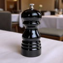 Commercial Salt And Pepper Grinder 125mm Hevea Wood Black