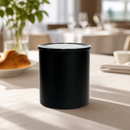Large Commercial Coffee Bean Canister 1kg Stainless Steel