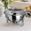Commercial Round Chafing Dish Stand 286x165mm Buffet Display