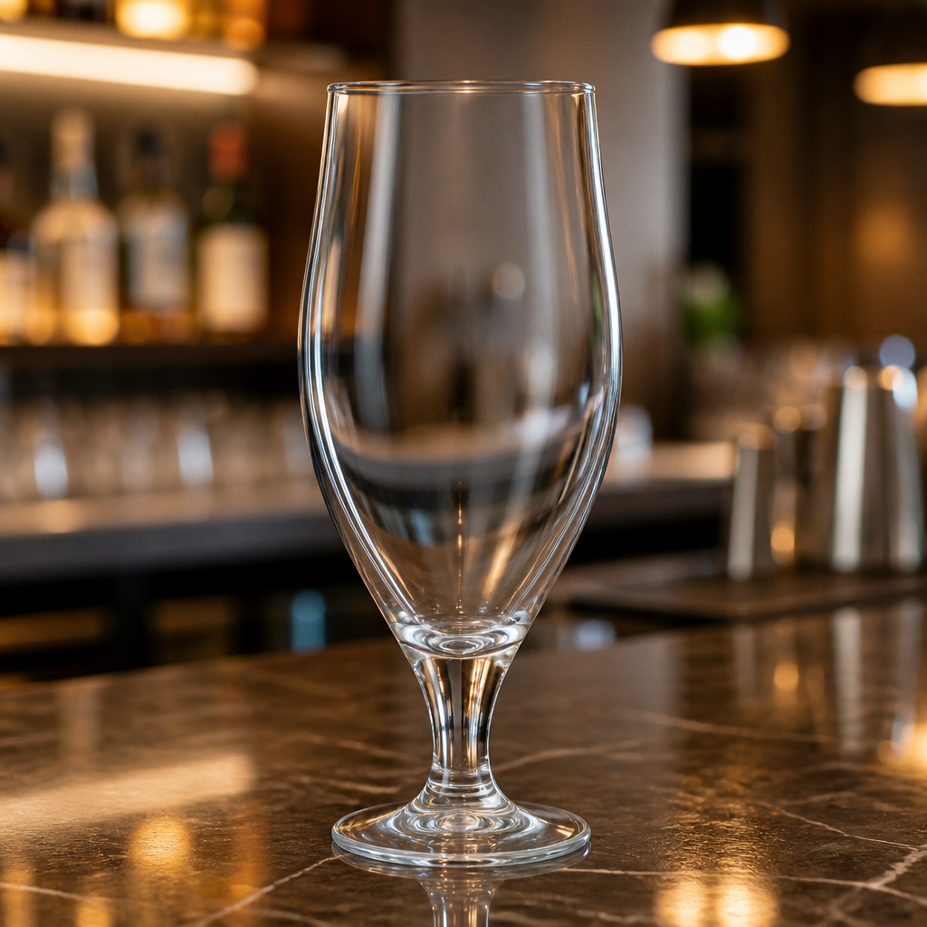 500ml Commercial Stemmed Beer Glasses - 24 Pack