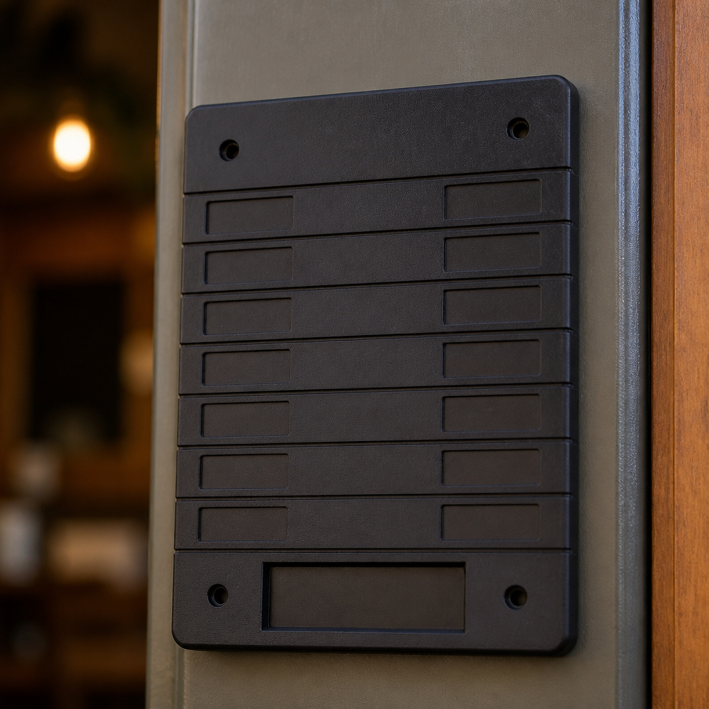 Adjustable Opening Hours Display Sign for commercial use