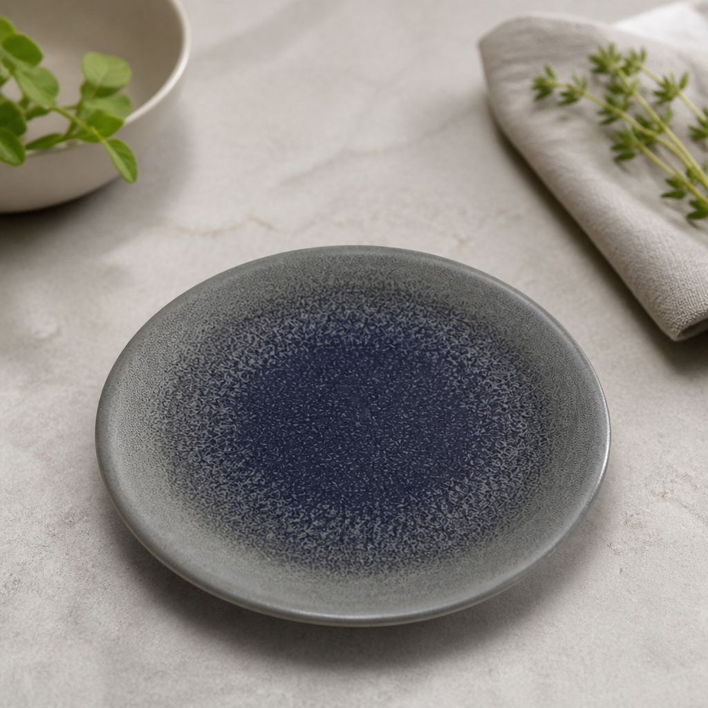 Commercial Coupe Plates Grey 165mm - 12 Pack