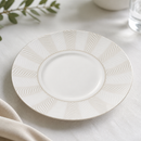 Commercial Bakewell Coupe Saucers 160mm 12 Pack Taupe