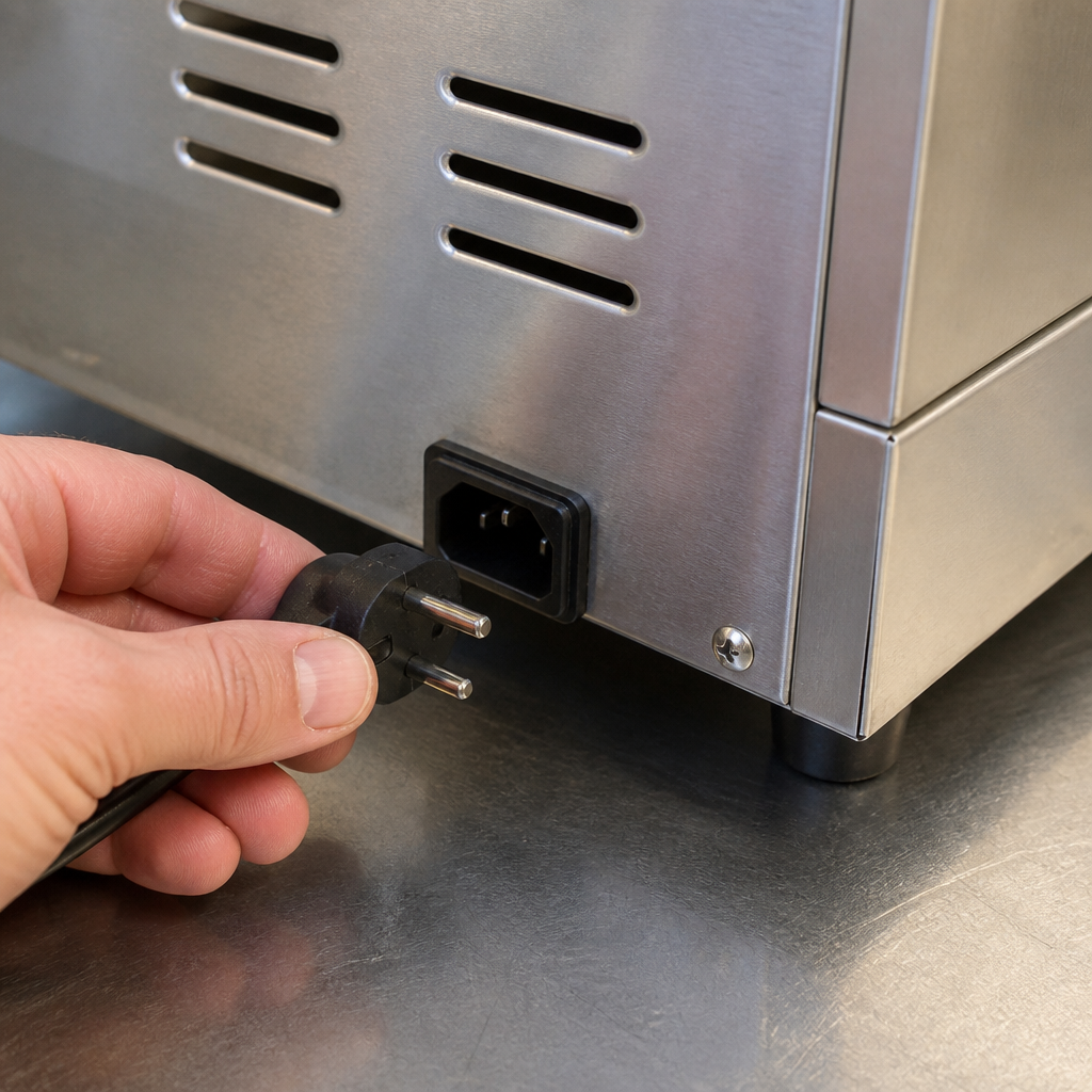 Power Cord for Commercial Food Warmers 160mm Length
