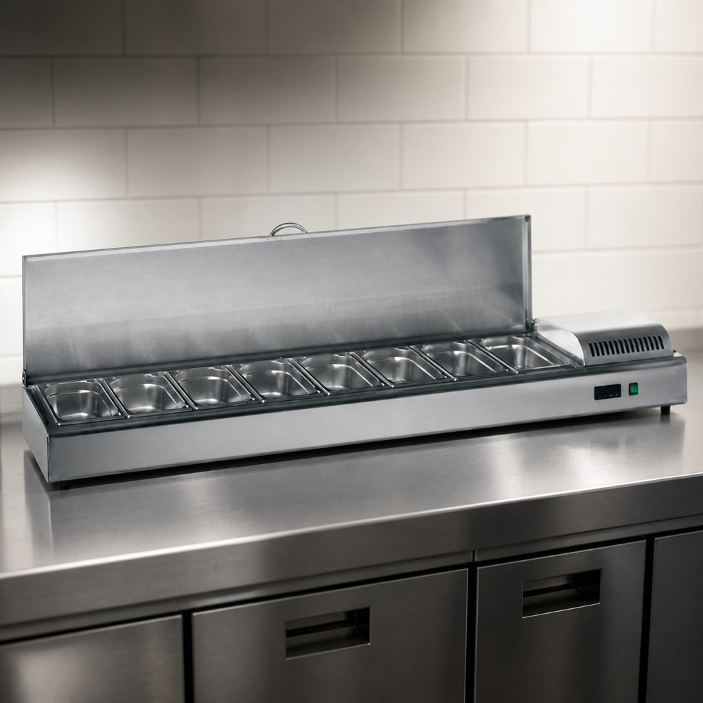 Commercial Countertop Food Display Bar 30L capacity