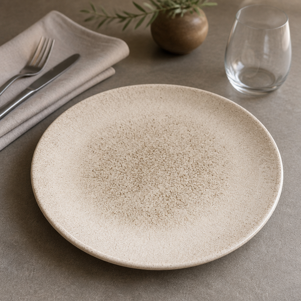 Commercial Coupe Plates Agate Grey 260mm - 12 Pack