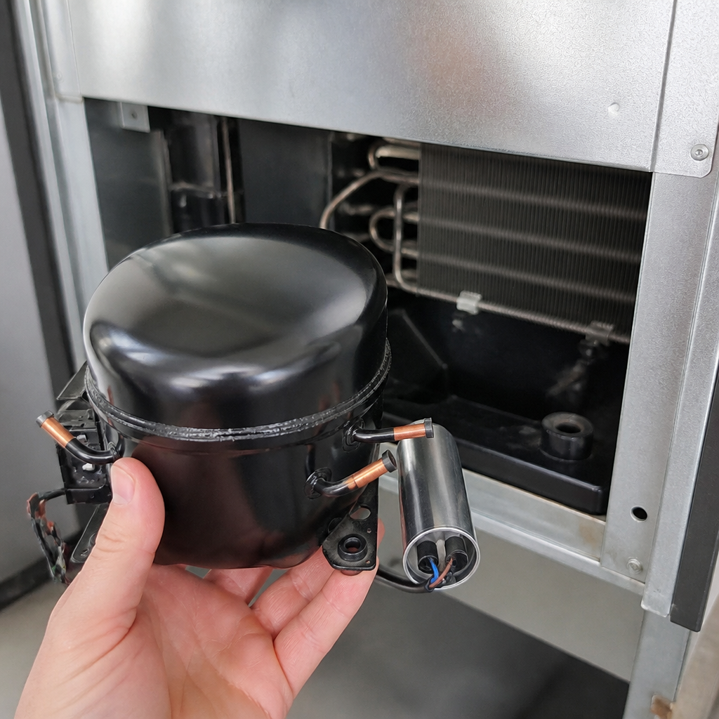 Genuine commercial display freezer compressor replacement 220V