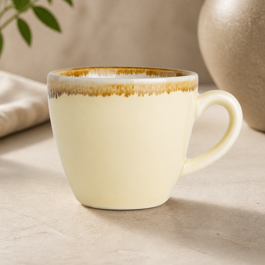 Commercial Espresso Cups 85ml Sandstone 6 Pack