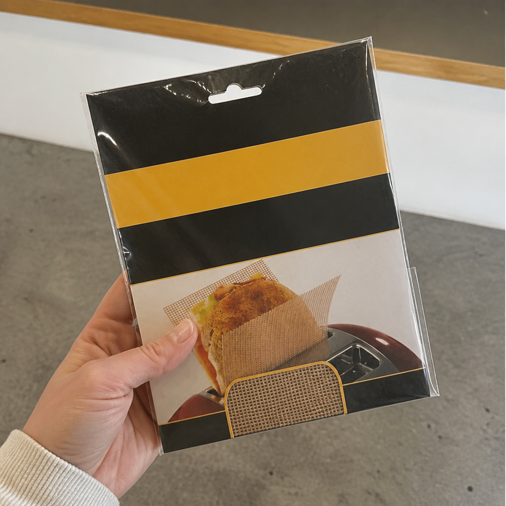 Commercial Toastie Bags Reusable Toaster Liners 2 Pack