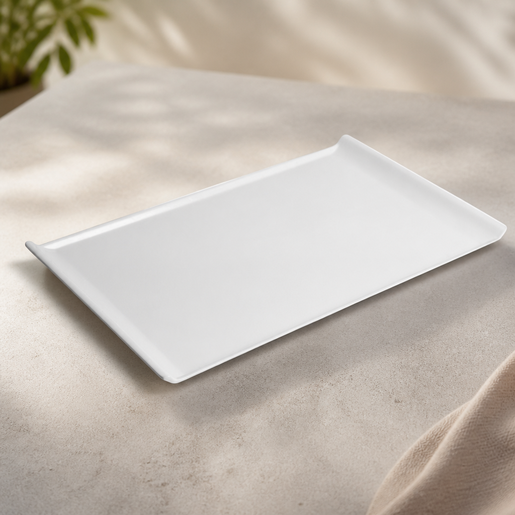 Large Commercial Melamine Platter 530 x 330mm for Buffets