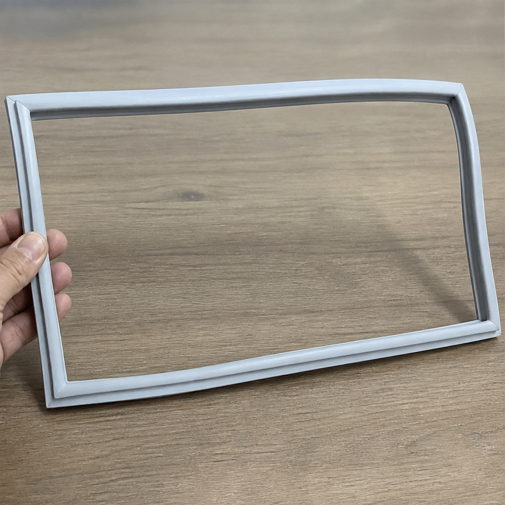 Commercial replacement door gasket for back bar coolers