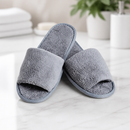 Commercial Open Toe Slippers Grey for Hotels and Spas