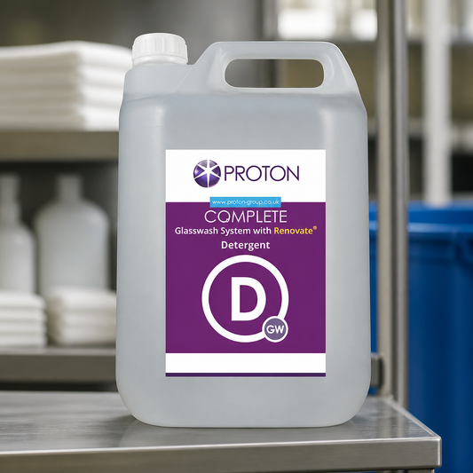 5L Commercial Glasswash Detergent - 2 Pack Cleaning Supplies