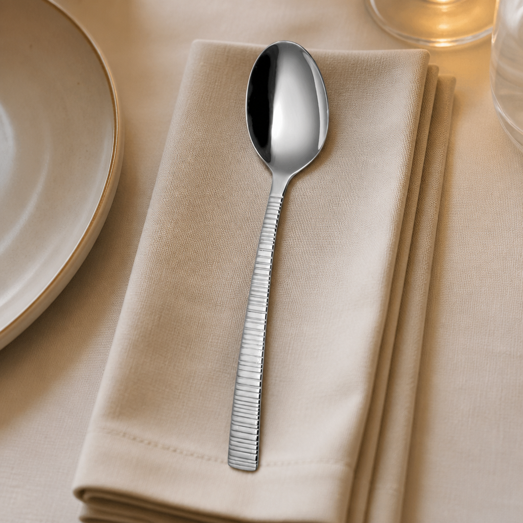 Commercial stainless steel tablespoons - 12 pack