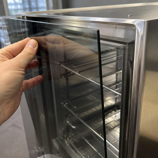 Commercial Tempered Glass Replacement for Food Warmers 470mm