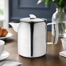 Commercial Stainless Steel Teapot 1.6L Capacity for Catering