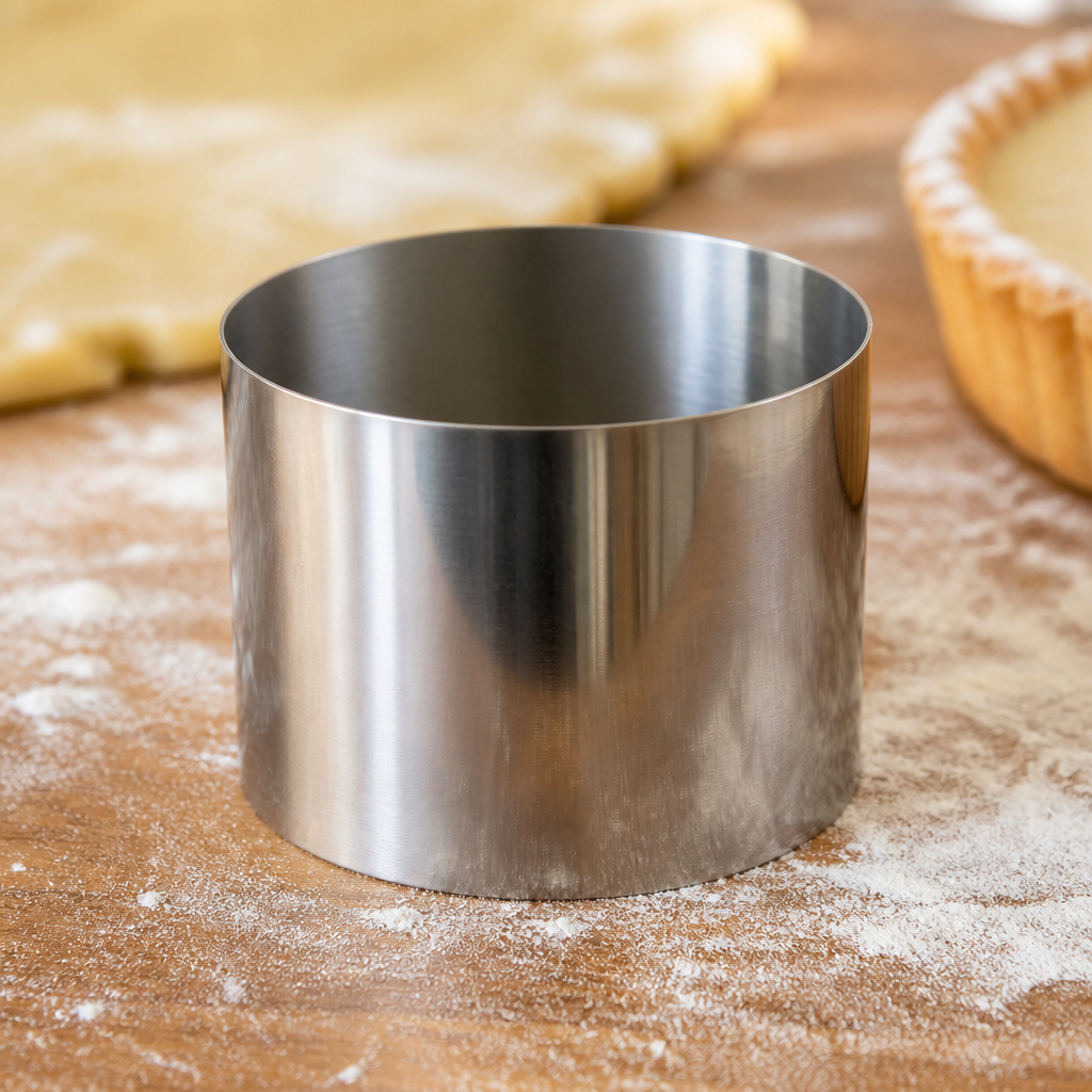 Commercial Stainless Steel Mousse Ring 60 x 70mm