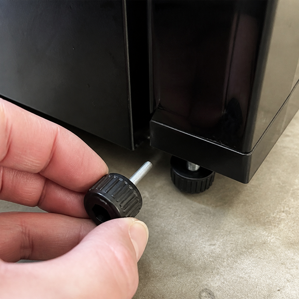 Replacement feet for 51 bottle commercial wine cooler
