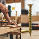 Premium Multi-Purpose CSK Pozi Screw 5x90MM - Box of 100 High-Performance Screws for Versatile Applications