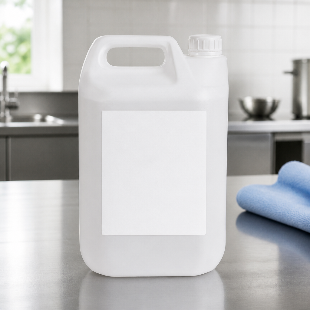 Commercial Kitchen Cleaner and Sanitiser Concentrate 5Ltr