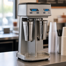 Heavy Duty Double Spindle Milkshake Maker with Timer 750W