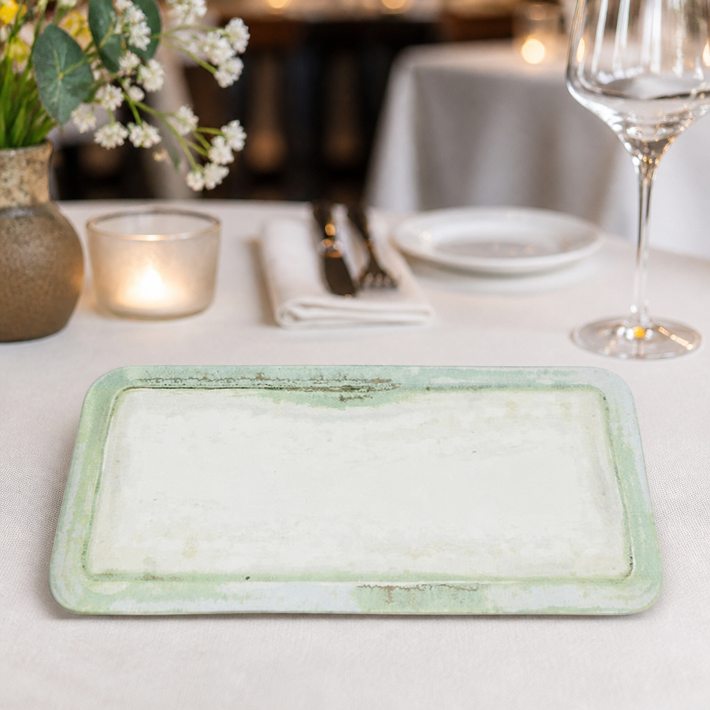 Commercial Rectangular Plates 270x160mm - 12 Pack