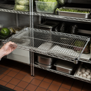 Commercial Chrome Wire Shelves 1220x610mm (2 Pack)