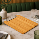 A5 Bamboo Menu Clipboard for Commercial Catering Use