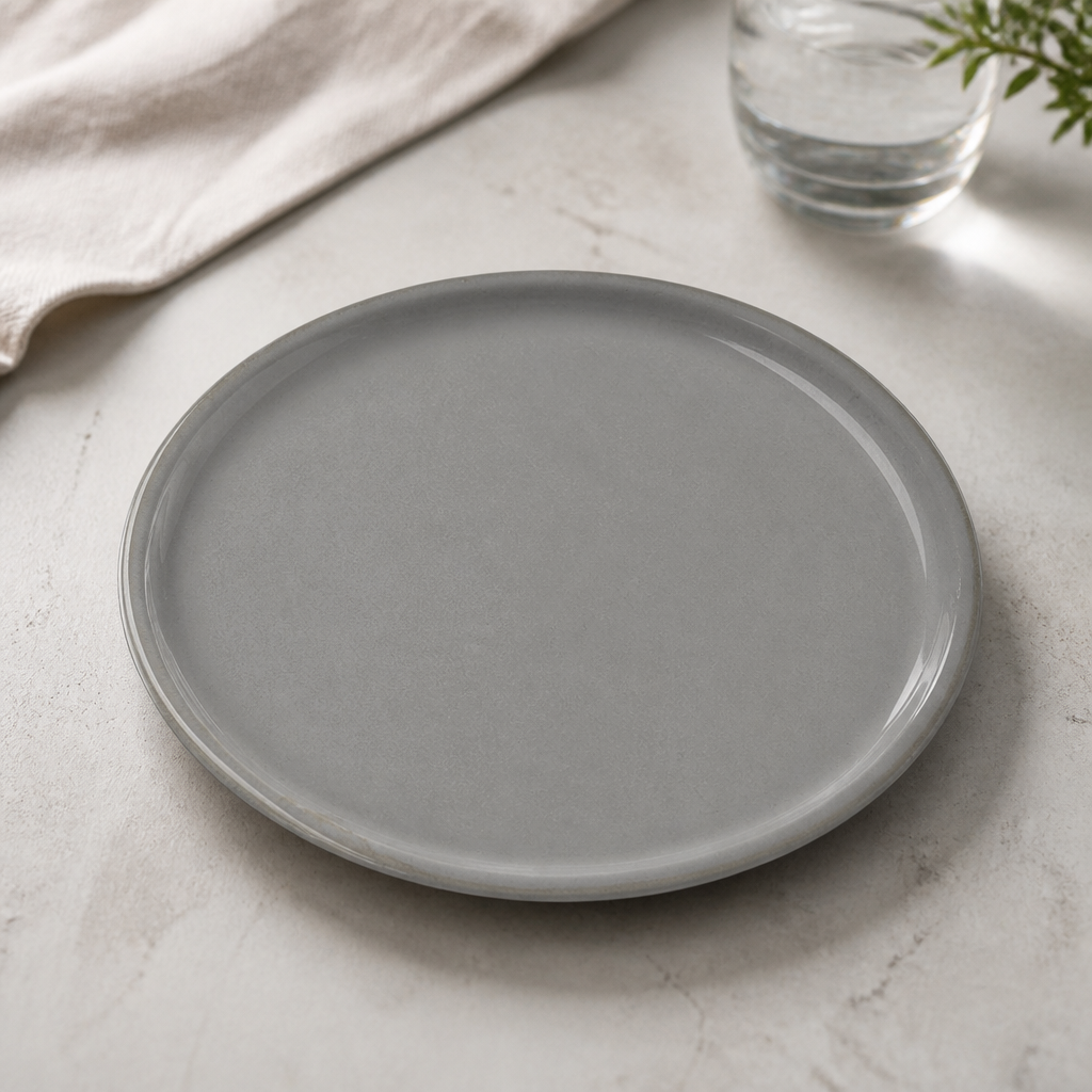 Commercial Plates 230mm Vitrified Stoneware 24 Pack