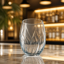 360ml Swirly Tumbler Glasses Set of 8 for Cocktails