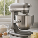 Commercial Countertop Mixer 6.6Ltr 11 Speed Silver Finish