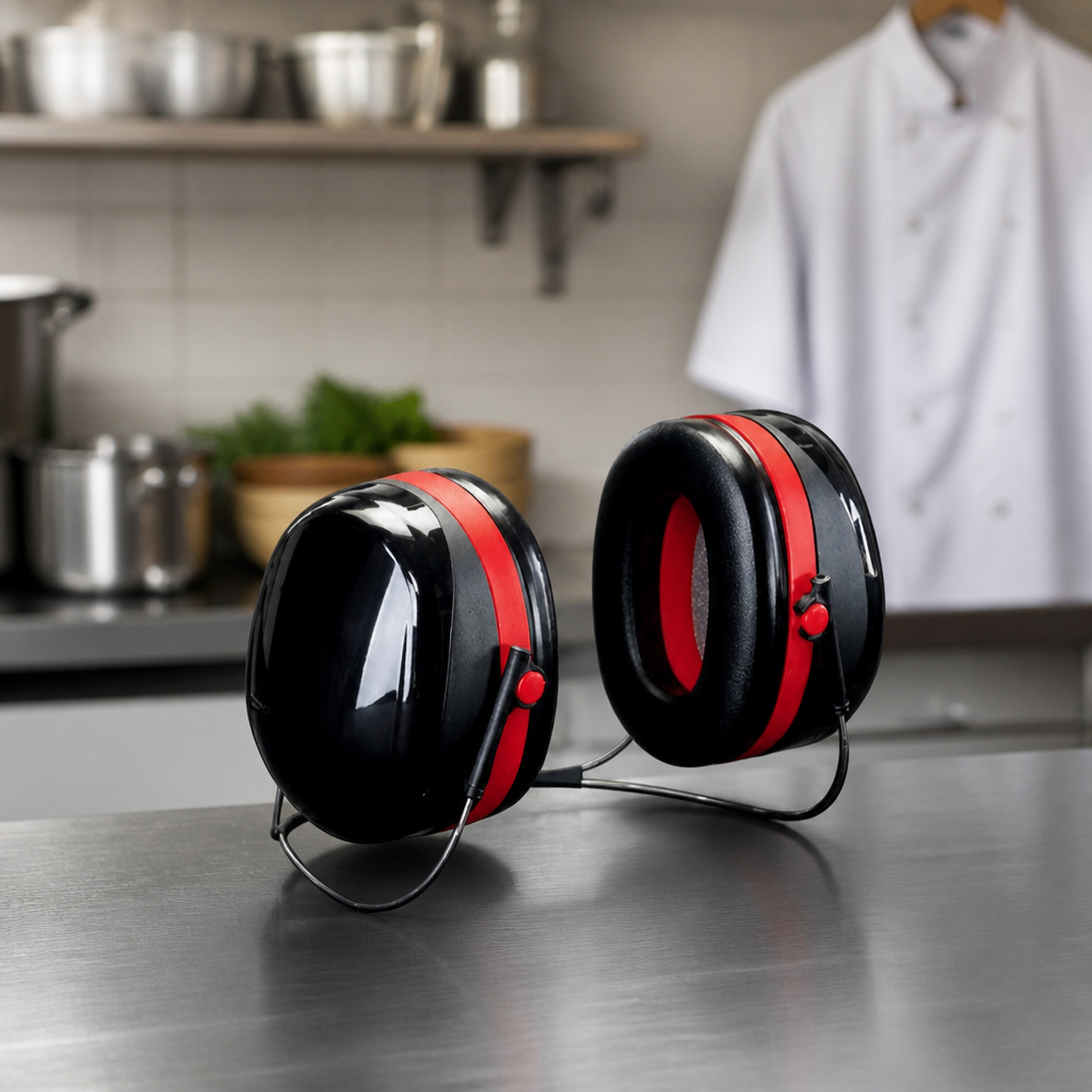 Commercial Ear Defenders with Neckband Design SNR 34 dB