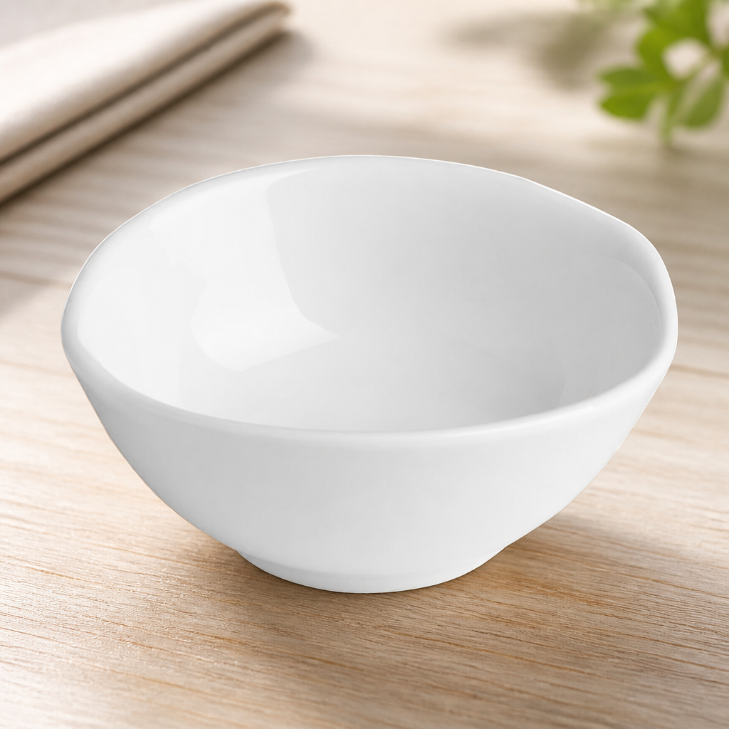 Commercial Chia Dipping Dishes 80mm Porcelain 12 Pack